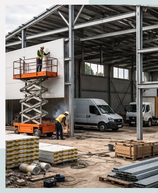 Быстровозводимые здания для автобизнеса в Бугуруслане под ключ